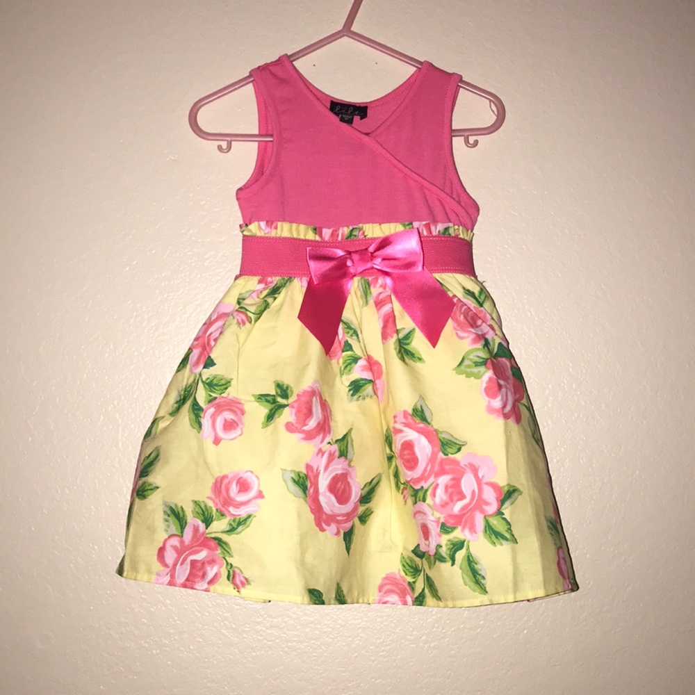 Floral infant dress